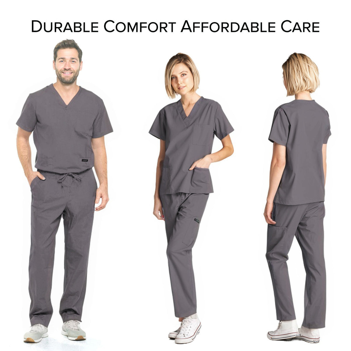 DAGACCI OFFICIAL Unisex Medical Scrub Sets Cotton Blended (KV10005000)