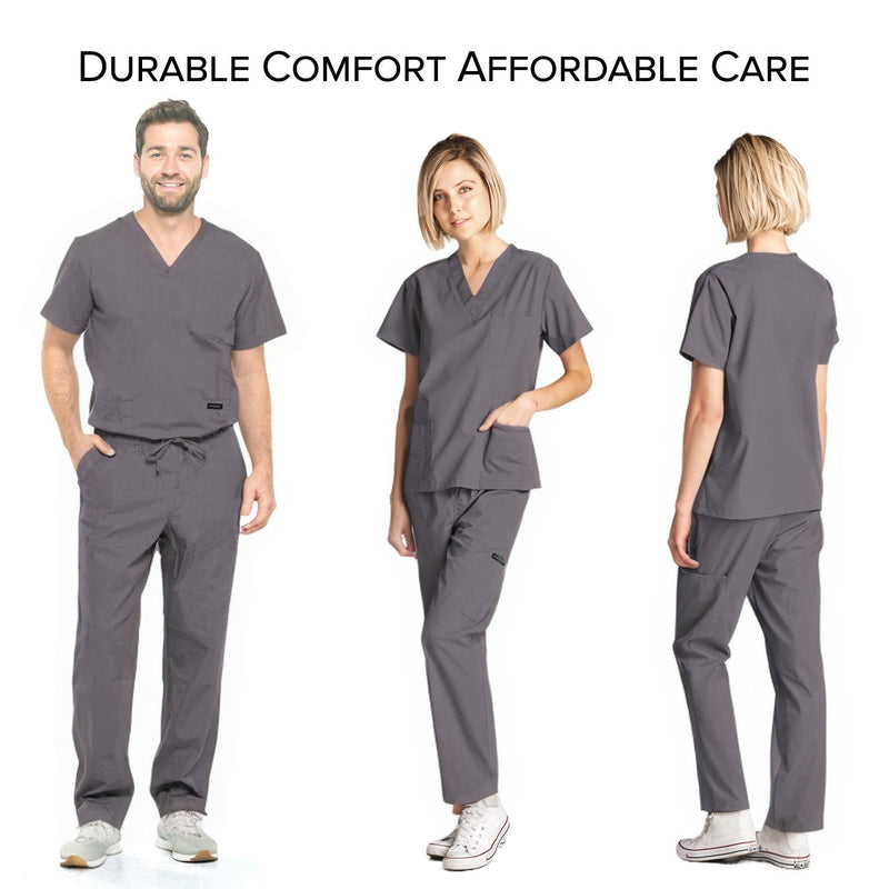 DAGACCI OFFICIAL Unisex Medical Scrub Sets Cotton Blended (KV10005000) Combined