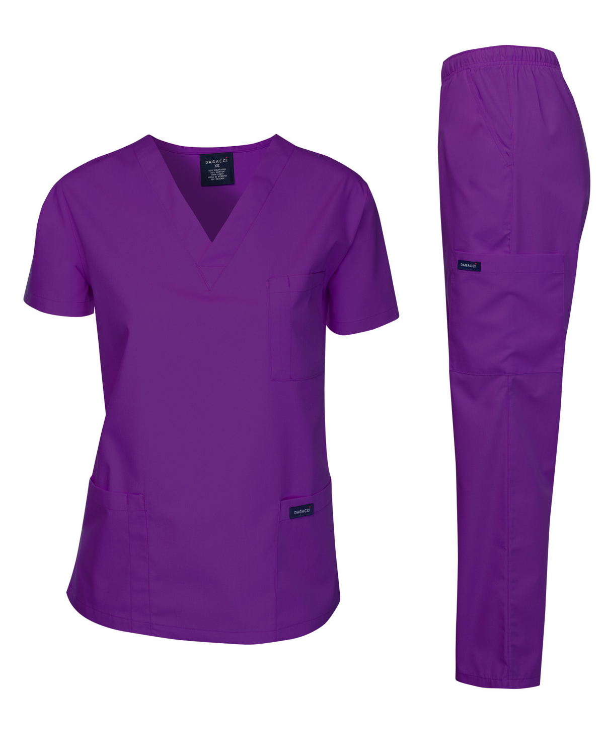 DAGACCI OFFICIAL Unisex Medical Scrub Sets Cotton Blended (KV10005000)