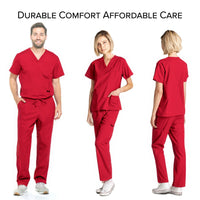 DAGACCI OFFICIAL Unisex Medical Scrub Sets Cotton Blended (KV10005000)