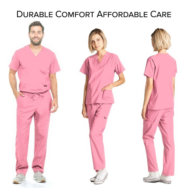 DAGACCI OFFICIAL Unisex Medical Scrub Sets Cotton Blended (KV10005000) Combined