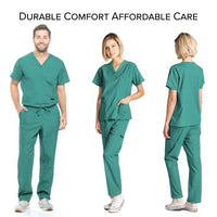 DAGACCI OFFICIAL Unisex Medical Scrub Sets Cotton Blended (KV10005000) Combined