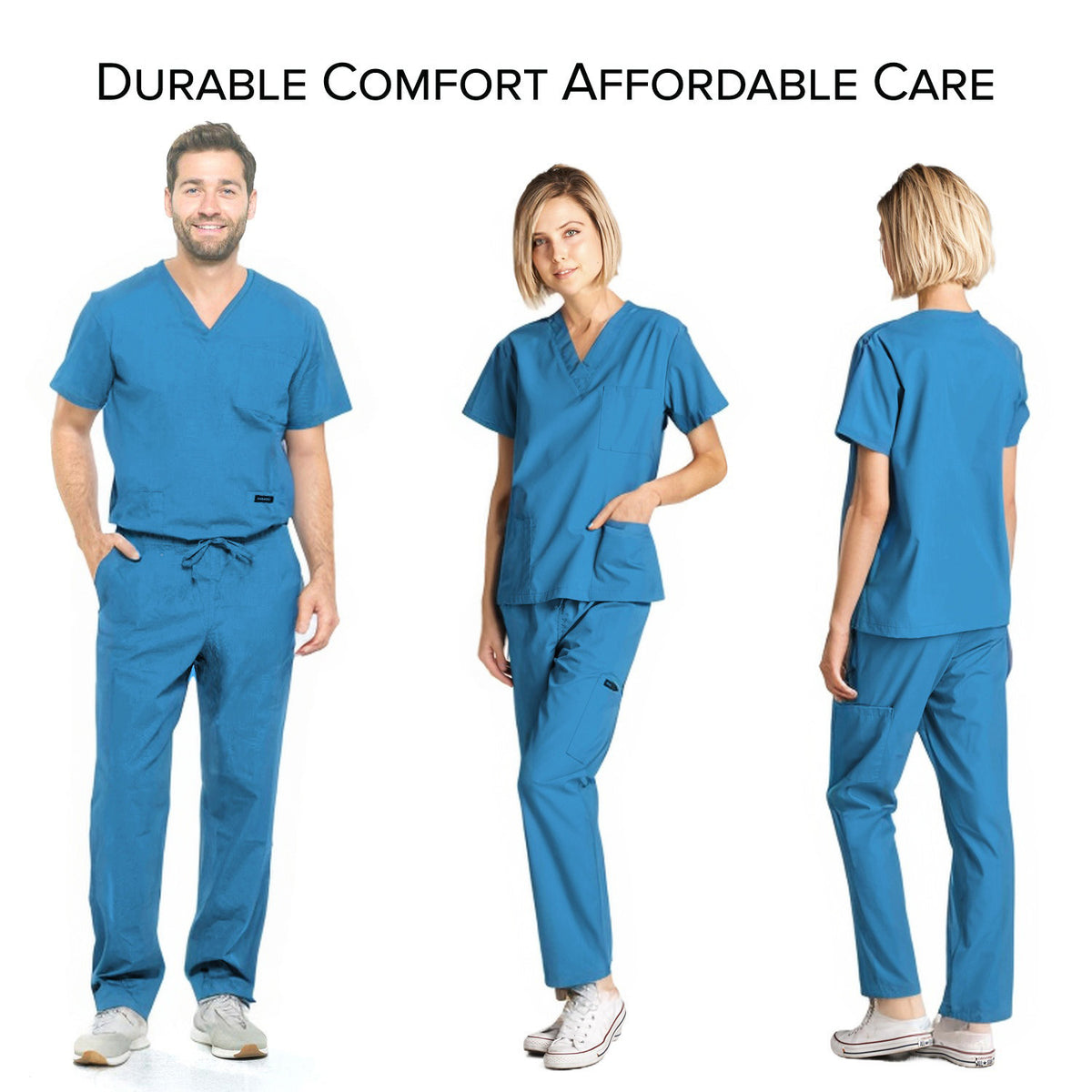 DAGACCI OFFICIAL Unisex Medical Scrub Sets Cotton Blended (KV10005000)