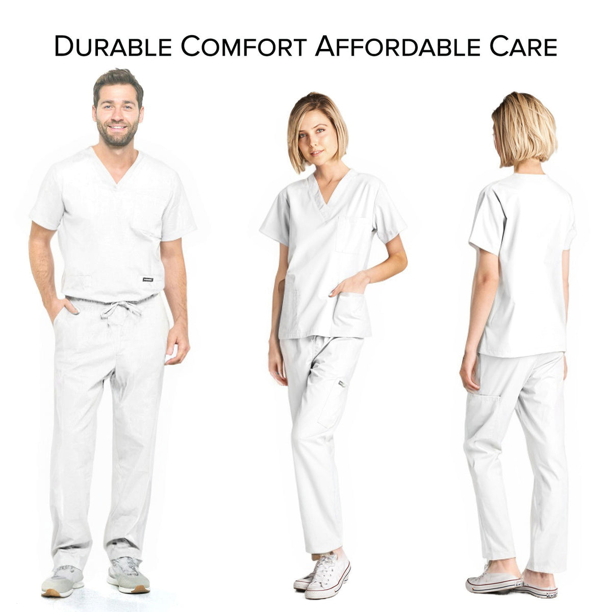 DAGACCI OFFICIAL Unisex Medical Scrub Sets Cotton Blended (KV10005000)