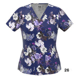 4-WAY STRETCH PRINT TOP (26)