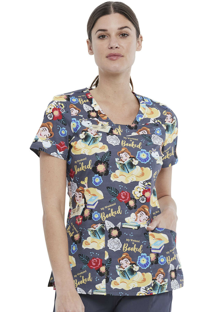 Tooniforms V Neck Top (Beauty & The Beast)