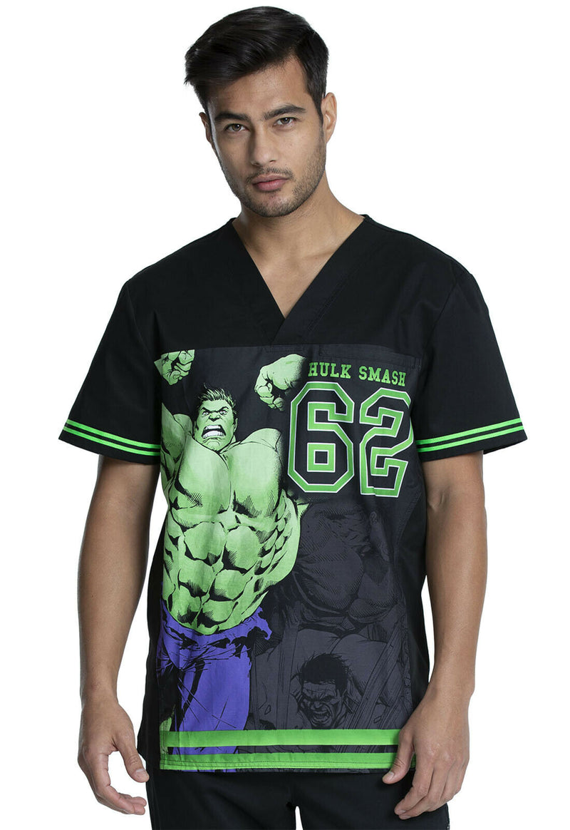 Tooniforms V Neck Top (Hulk)