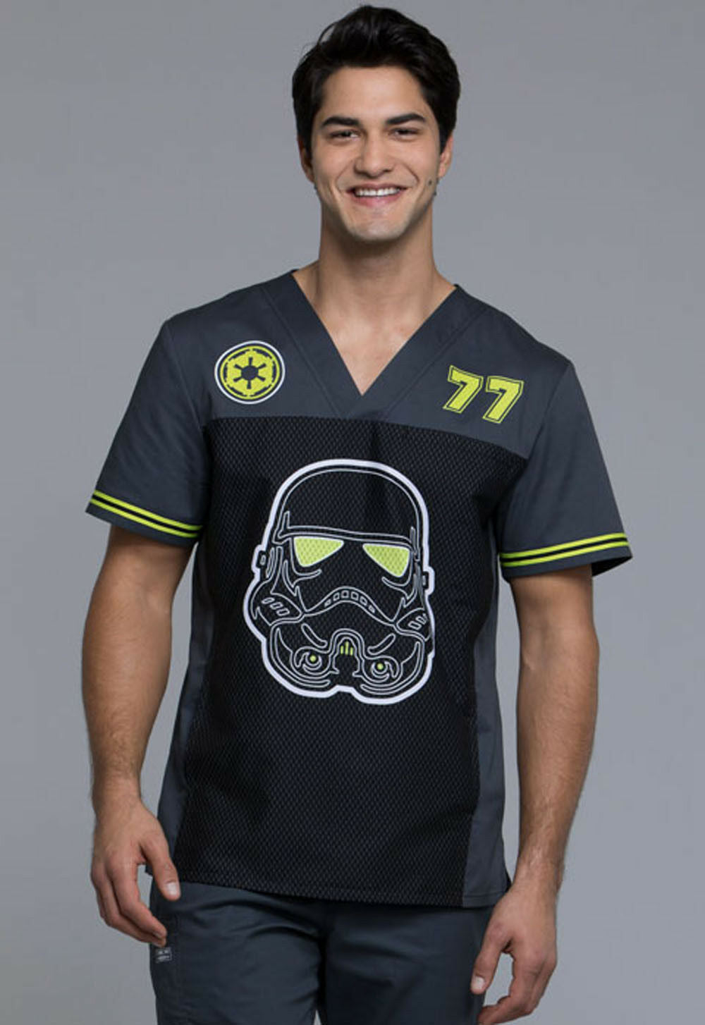 Tooniforms V Neck Top (Storm Trooper)