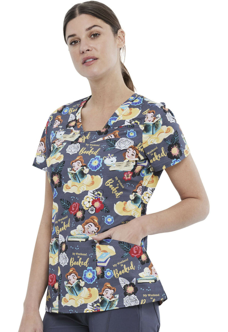 Tooniforms V Neck Top (Beauty & The Beast)