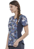 Cherokee Prints V-Neck Top (Koala)