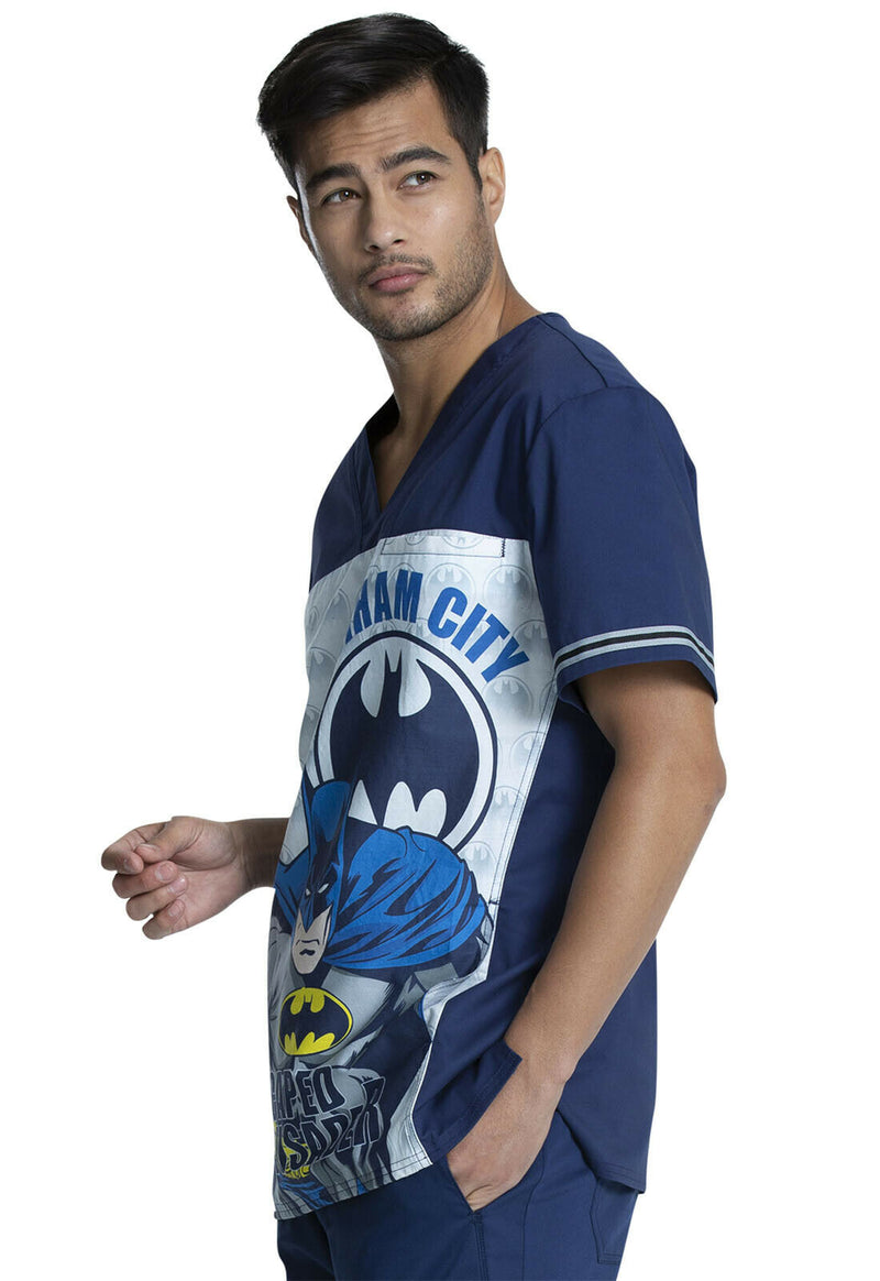 Tooniforms V Neck Top (Batman)