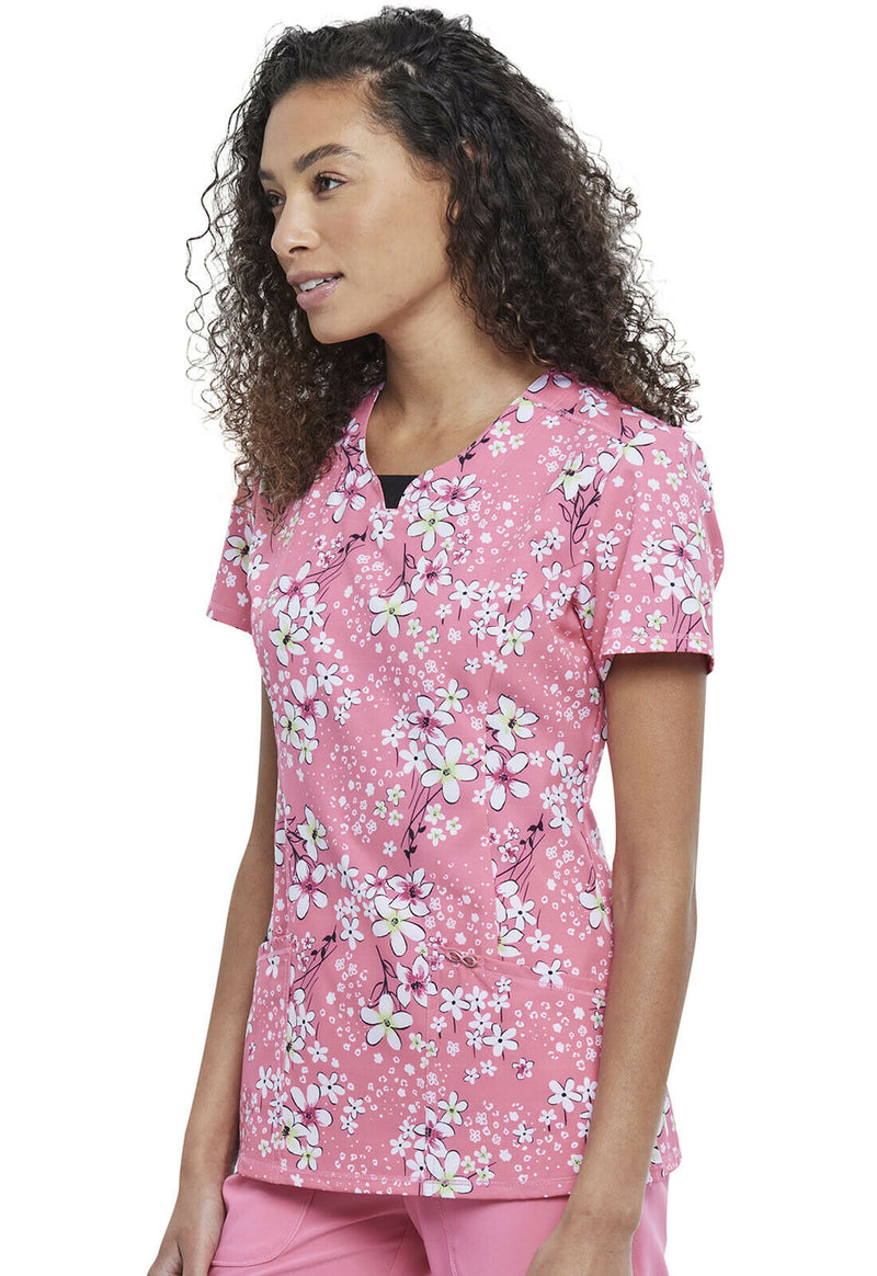 Cherokee Prints Round Neck Top (Daisy)