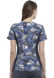 Cherokee Prints V-Neck Top (Koala)