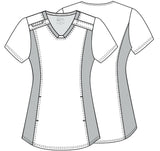 Cherokee Prints V-Neck Top (Koala)