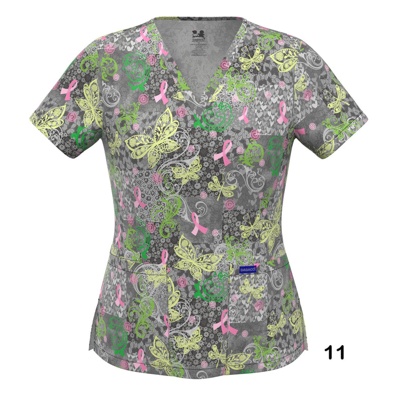 4-WAY STRETCH PRINT TOP (11)