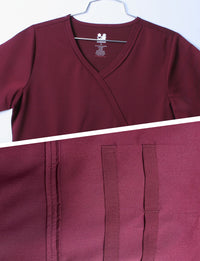 DAGACCI OFFICIAL Natural Stretch Y-Neck Double Stitch Set [NS2202]