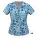 4-WAY STRETCH PRINT TOP (54)