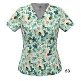 4-WAY STRETCH PRINT TOP (53)