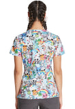 Dickies Prints V-Neck Top In Daily Dose Of Magic