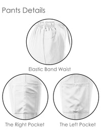 4-WAY STRETCH Y-NECK WRAP MEDICAL UNIFORM SET