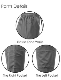 4-WAY STRETCH Y-NECK WRAP MEDICAL UNIFORM SET