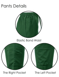 DAGACCI OFFICIAL 4-Way Stretch Split V-Neck Scrub Sets [FS2204]