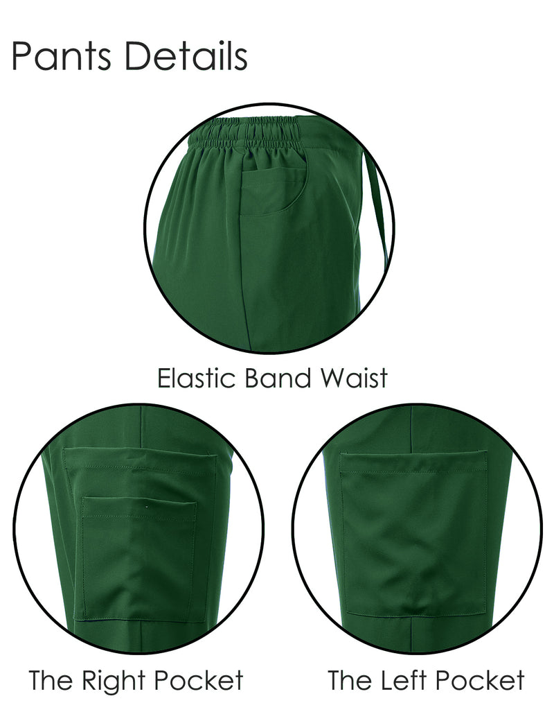 4-WAY STRETCH TWO TONE MEDICAL UNIFORM SET