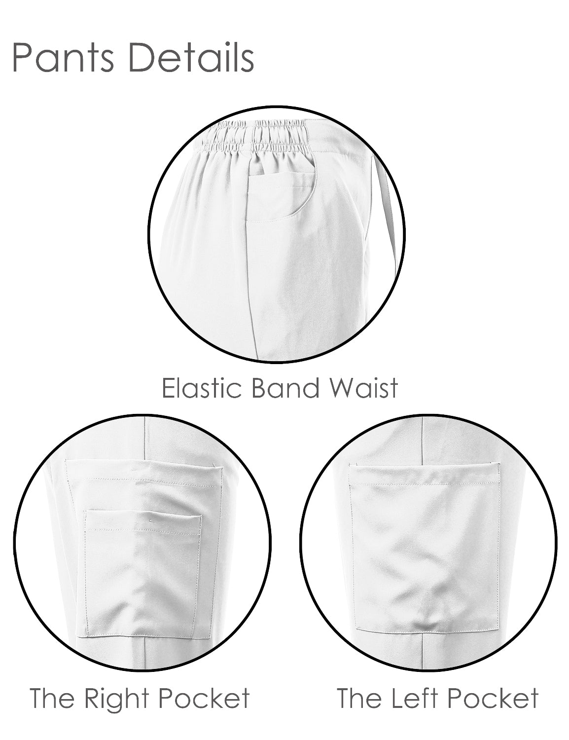 DAGACCI OFFICIAL 4-Way Stretch Split V-Neck Scrub Sets [FS2204]