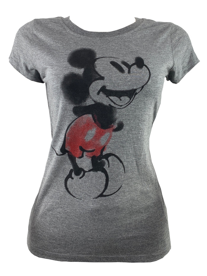 DISNEY MICKEY MOUSE T-SHIRT GREY