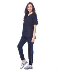 DAGACCI OFFICIAL Unisex Athletic Trim Medical Scrub Sets