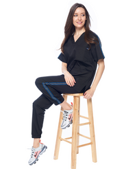 UNISEX ATHLETIC TRIM JOGGER SET