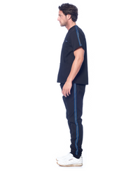 DAGACCI OFFICIAL Unisex Athletic Trim Medical Scrub Sets