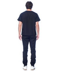 DAGACCI OFFICIAL Unisex Athletic Trim Medical Scrub Sets