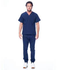 DAGACCI OFFICIAL Unisex Athletic Trim Medical Scrub Sets
