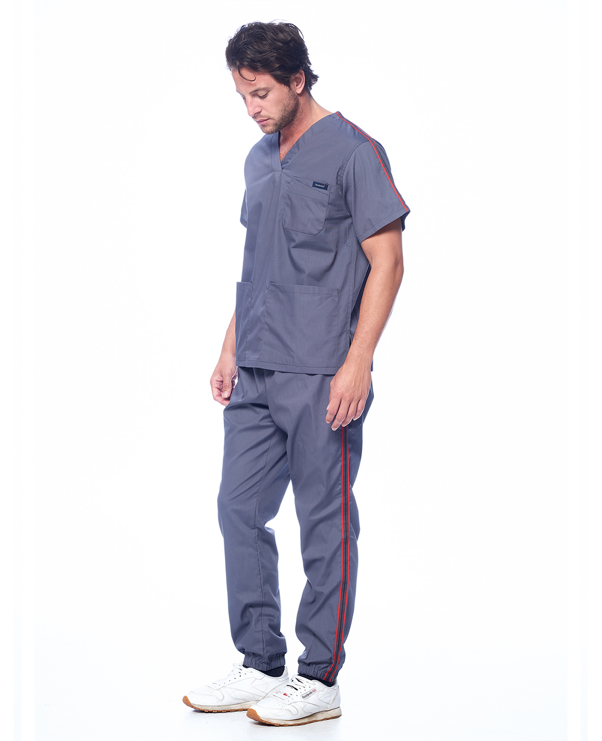DAGACCI OFFICIAL Unisex Athletic Trim Medical Scrub Sets