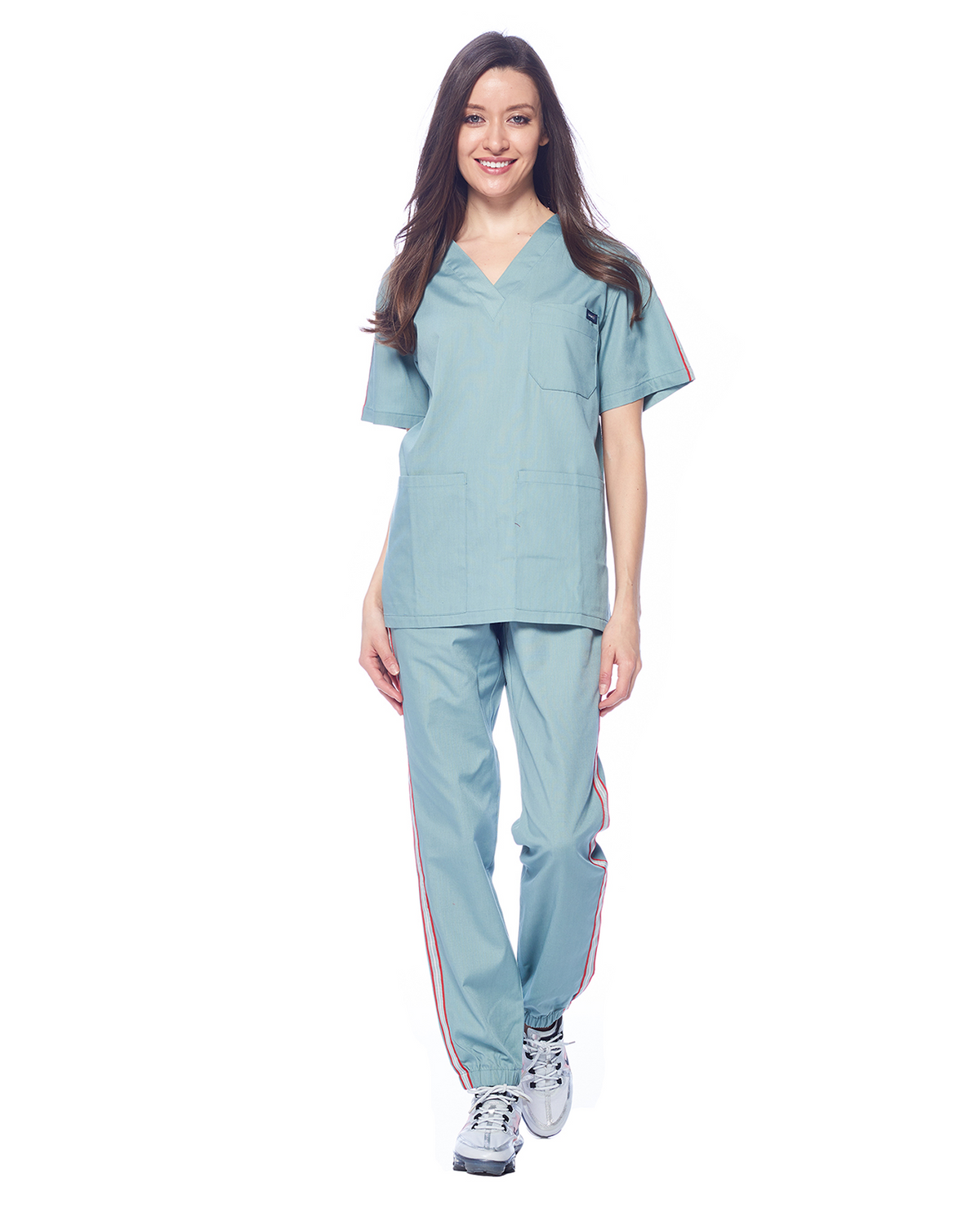 DAGACCI OFFICIAL Unisex Athletic Trim Medical Scrub Sets