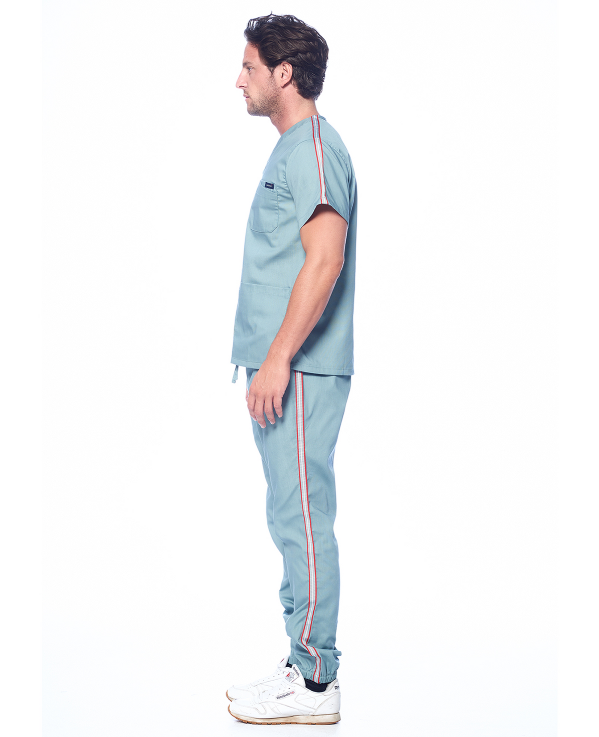 DAGACCI OFFICIAL Unisex Athletic Trim Medical Scrub Sets