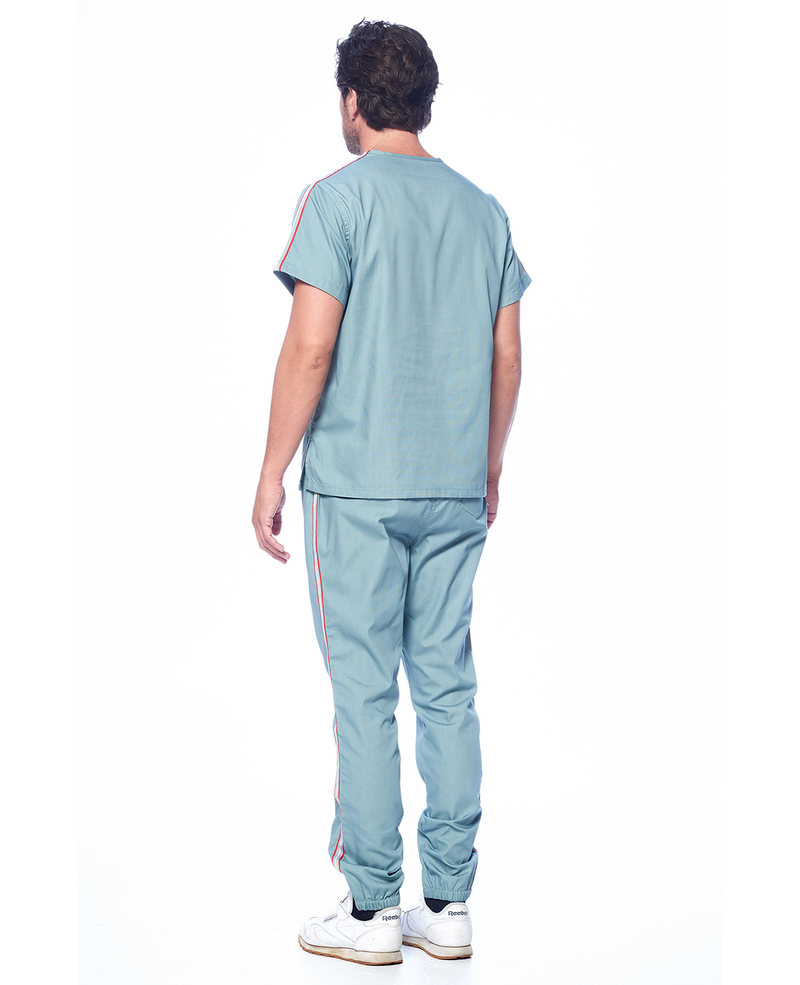 DAGACCI OFFICIAL Unisex Athletic Trim Medical Scrub Sets
