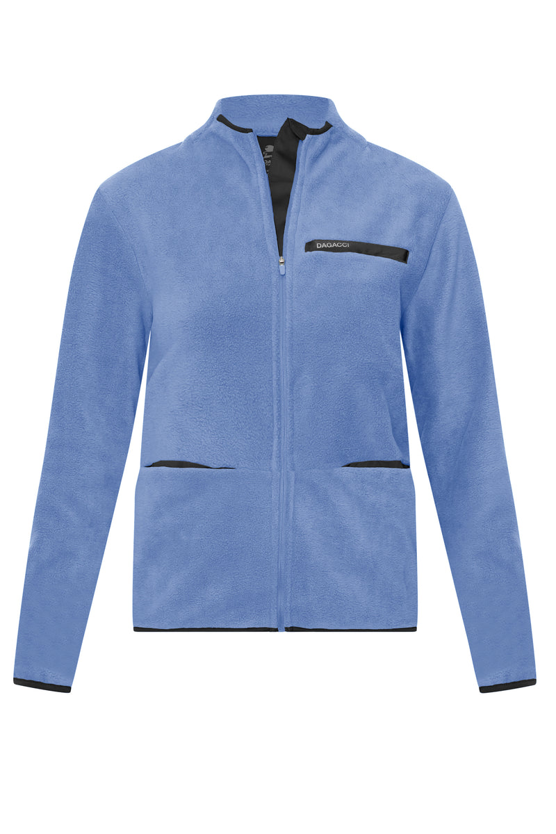 UNISEX WARM UP ZIP UP FLEECE JACKET