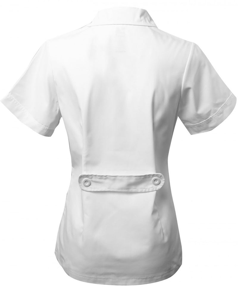 DAGACCI OFFICIAL WOMEN'S SHORT SLEEVE LAB COAT