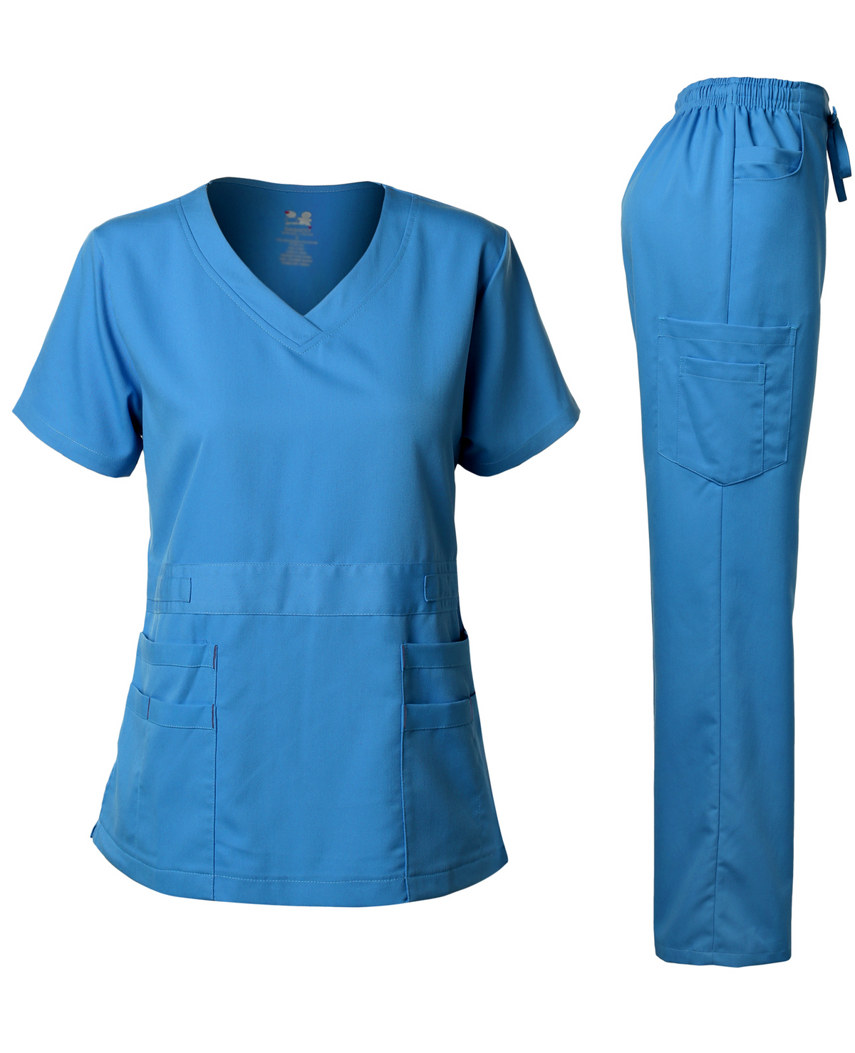 DAGACCI OFFICIAL Natural Stretch Women's V-Neck Scrub Sets [NS2100]