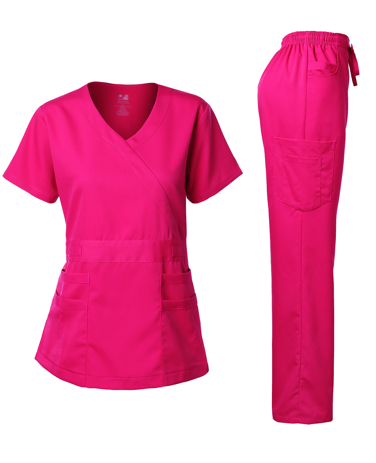 NATURAL STRETCH Y-NECK SET (FASHION COLORS)