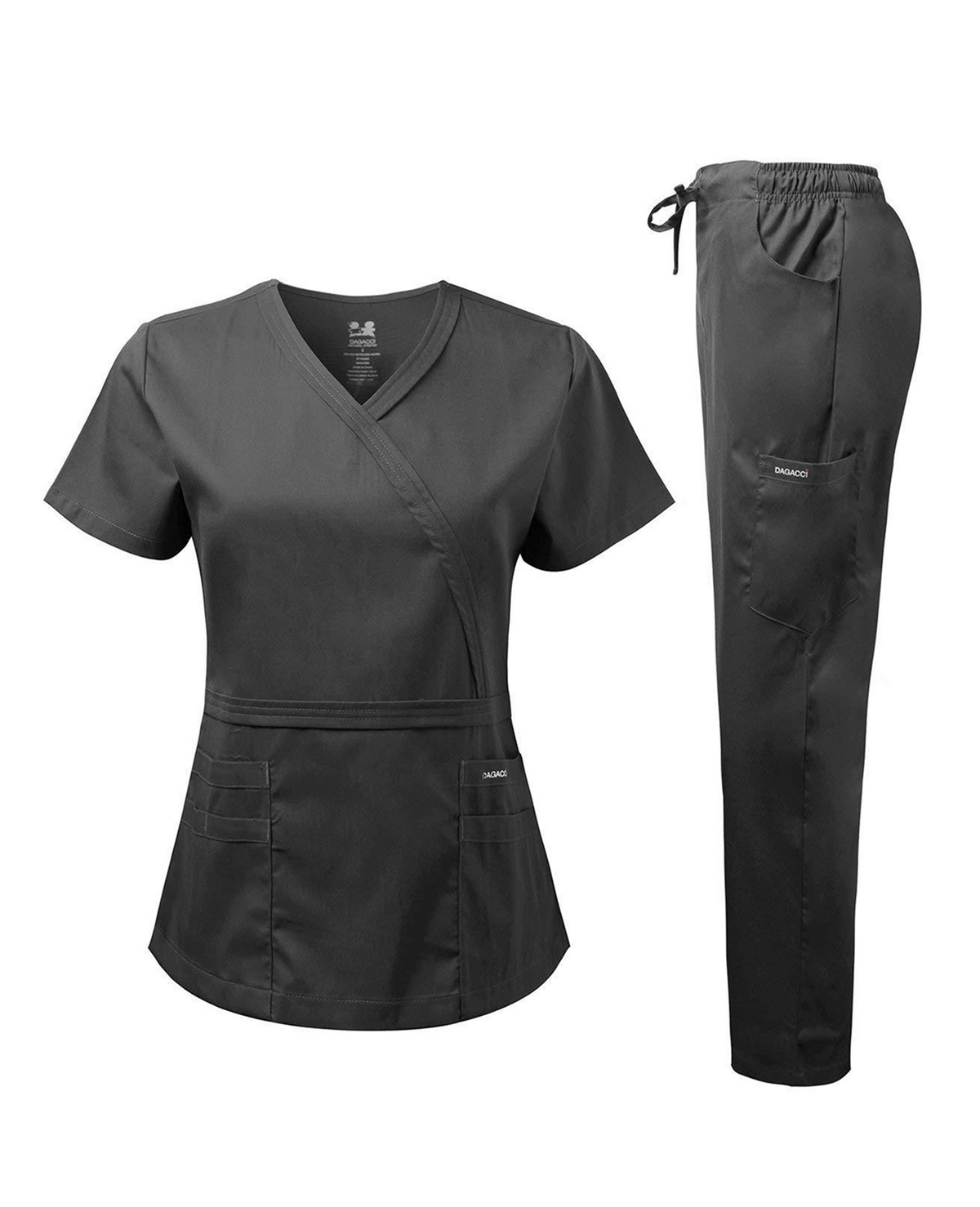 DAGACCI OFFICIAL Natural Stretch Y-Neck Double Stitch Set [NS2202]