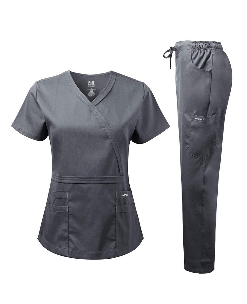 DAGACCI OFFICIAL Natural Stretch Y-Neck Double Stitch Set [NS2202]