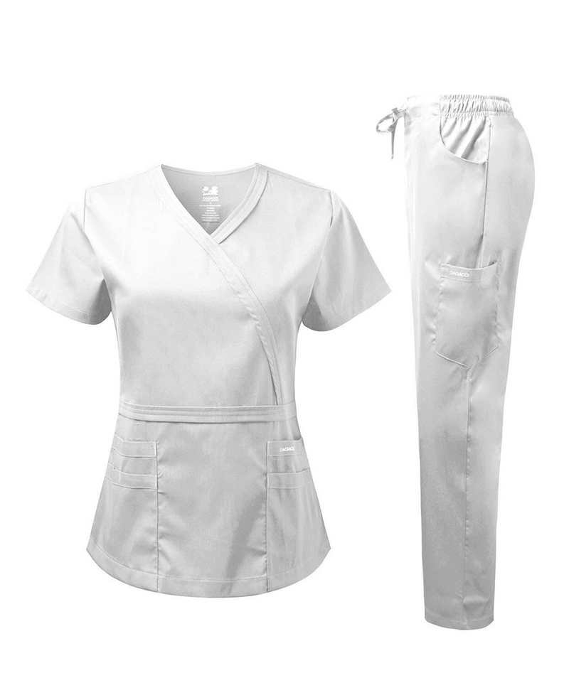 DAGACCI OFFICIAL Natural Stretch Y-Neck Double Stitch Set [NS2202]