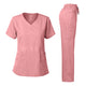 DAGACCI OFFICIAL Natural Stretch Women's V-Neck Scrub Sets [NS2100]