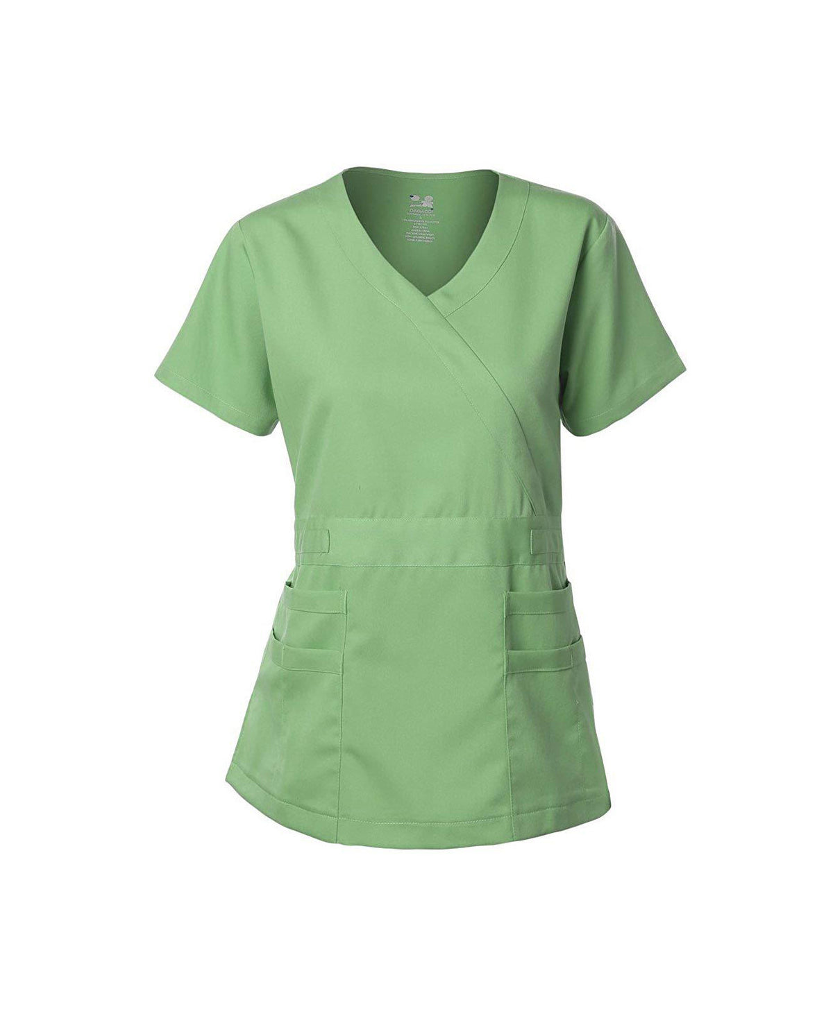 DAGACCI OFFICIAL Natural Stretch Women's Y-Neck Scrub Top