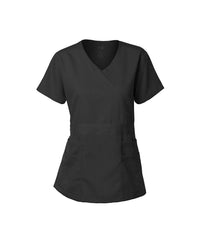 DAGACCI OFFICIAL Natural Stretch Women's Y-Neck Scrub Top