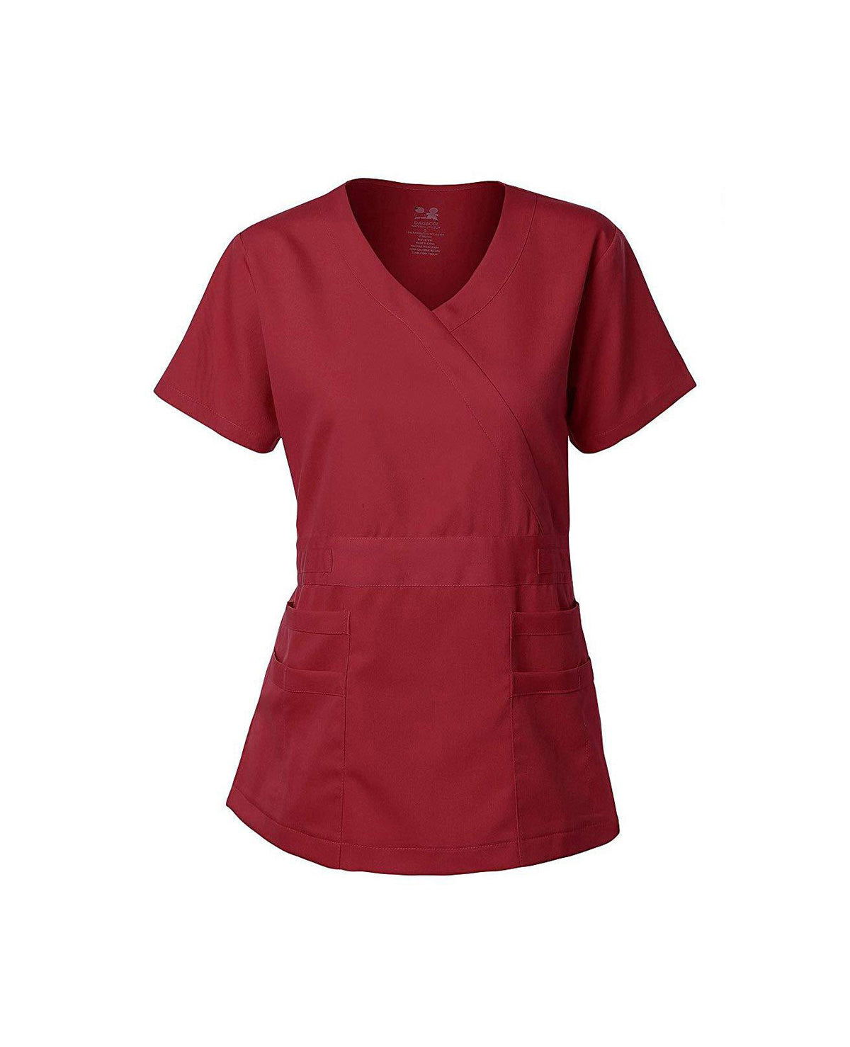 DAGACCI OFFICIAL Natural Stretch Women's Y-Neck Scrub Top