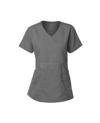 DAGACCI OFFICIAL Natural Stretch Women's Y-Neck Scrub Top